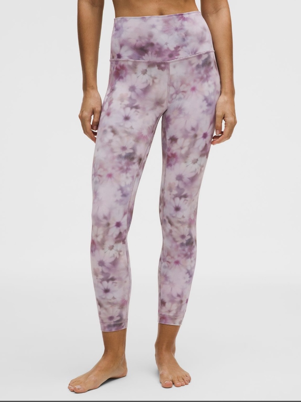lululemon Align™ High-Rise Pant 25" size 6 Meadow Haze Pink Multi NWT
